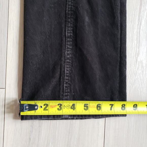 VTG J Crew Pants Womens 2 Brown Corduroy Low Rise Y2K Tailored Trousers 29x30 - Picture 8 of 10